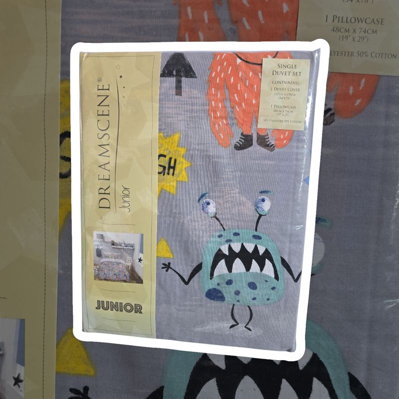 Dreamscene Junior Single Duvet Set