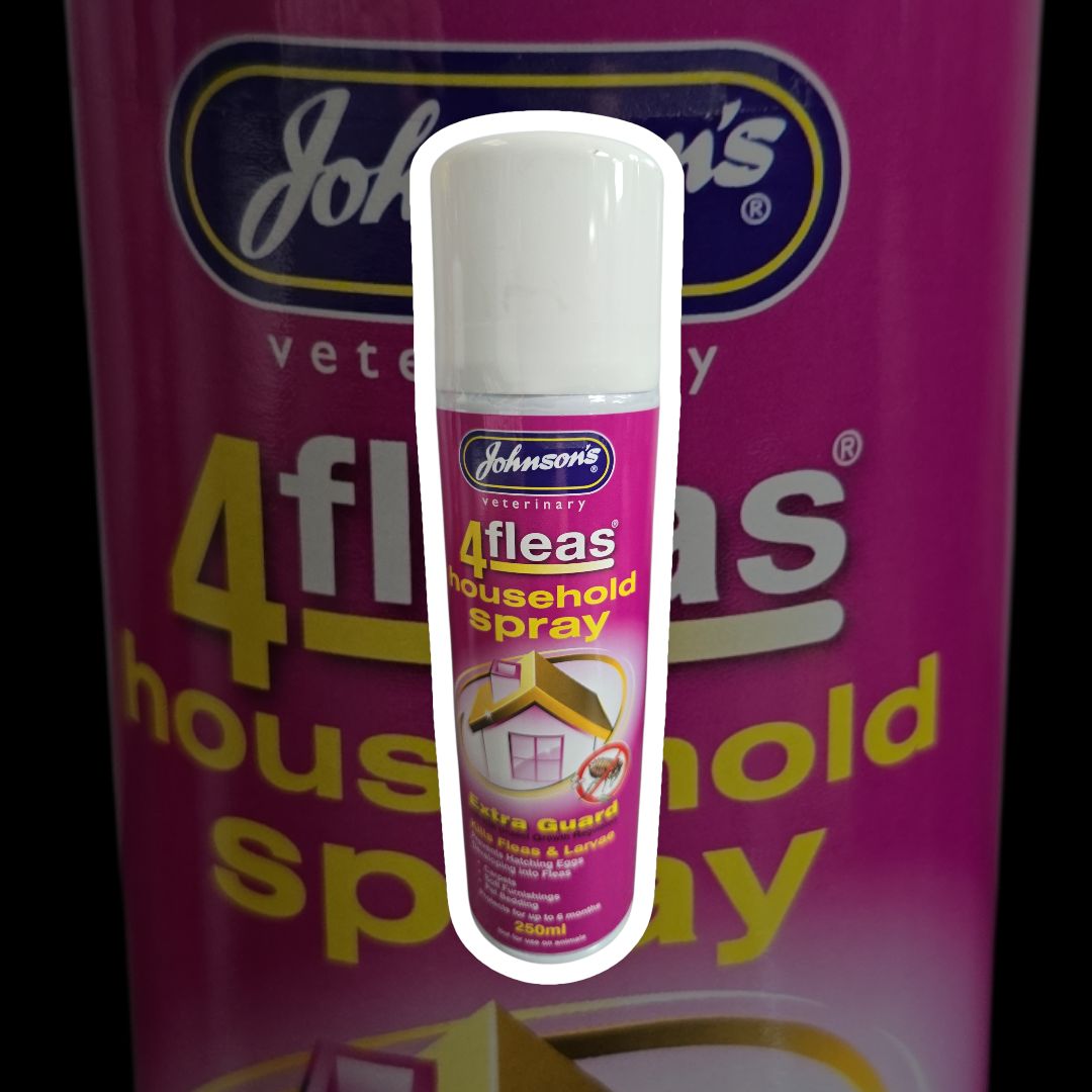 Johnsons Veterinary 4 Fleas Household Spray 250ml