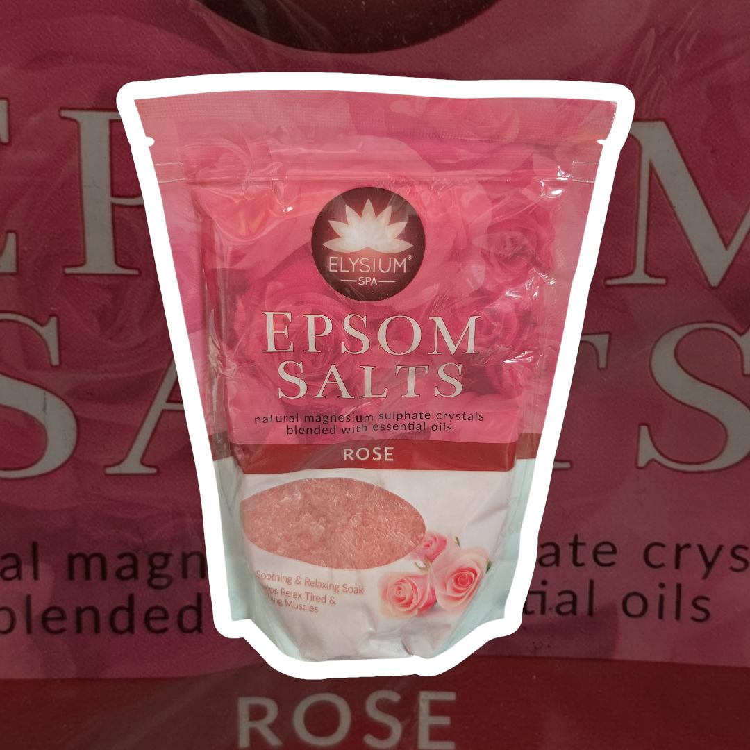 Elysium Spa Epsom Salts Rose 450g