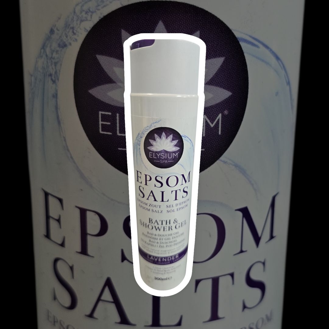 Elysium Spa Epsom Salts Bath & Shower Gel Lavender 300ml