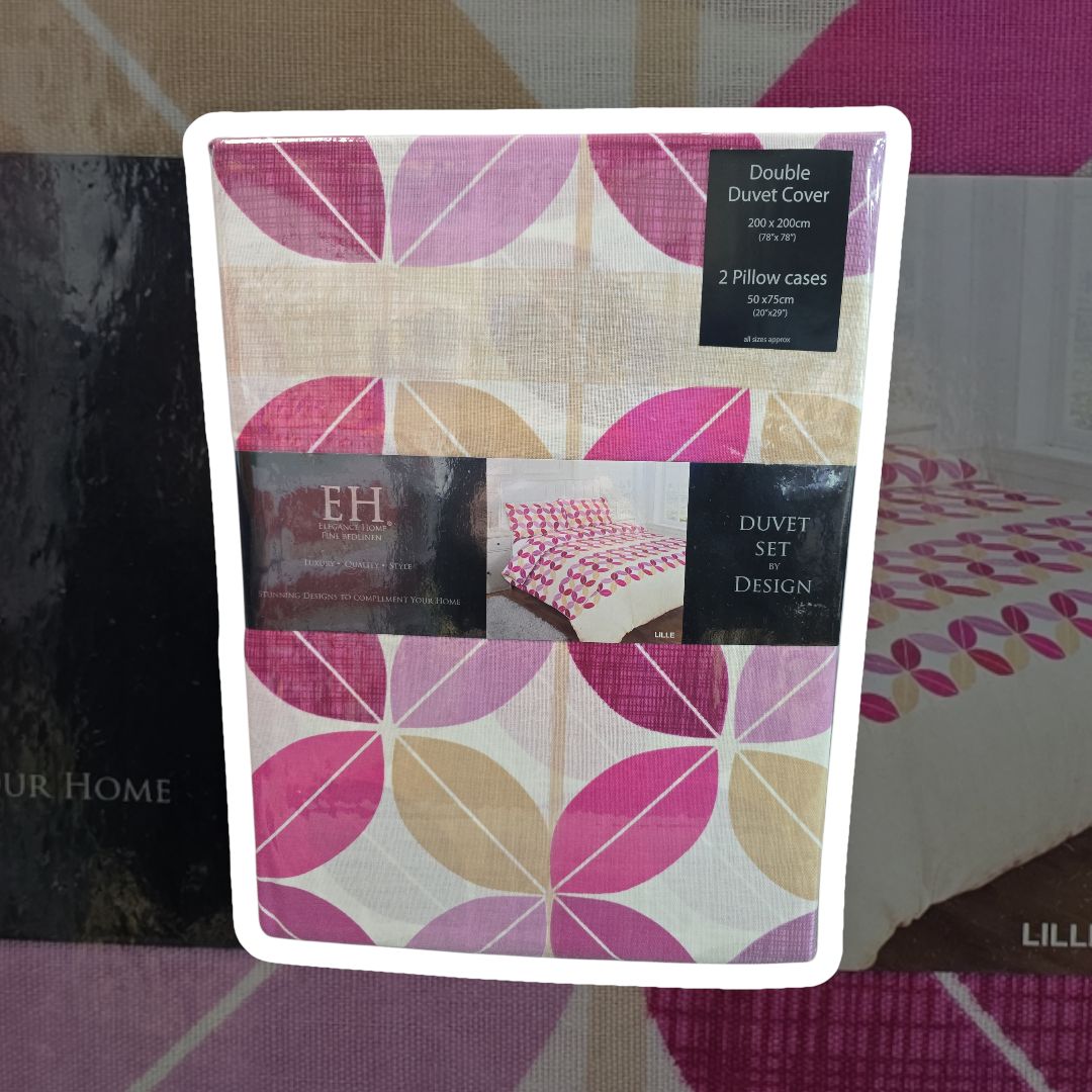 Elegance Home Double Duvet Set Lille