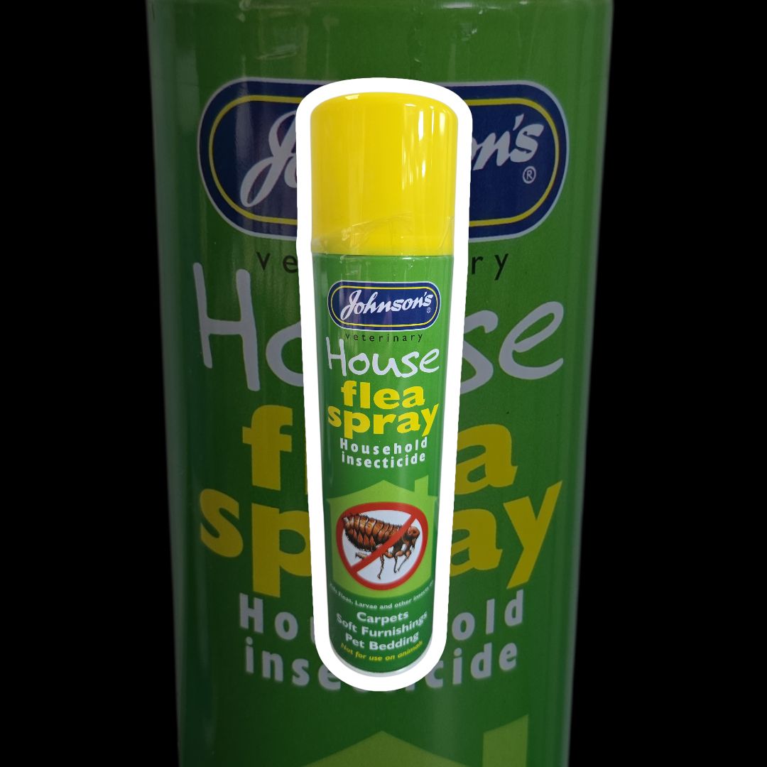 Johnsons Veterinary House Flea Spray 400ml