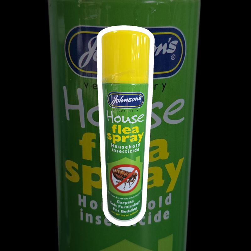 Johnsons Veterinary House Flea Spray 400ml