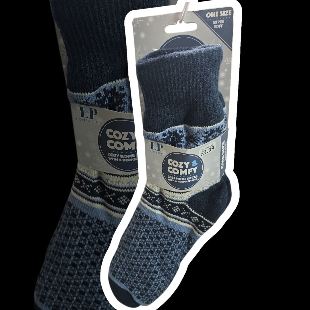 Cozy & Comfy Super Soft Socks with Non-Slip Sole