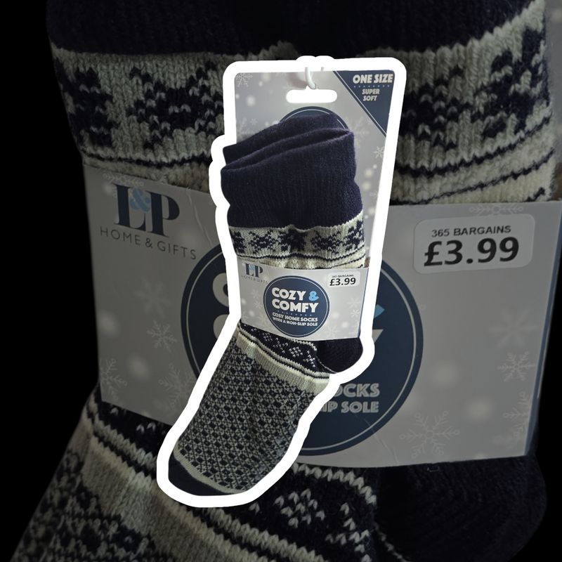 Cozy & Comfy Super Soft Socks with Non-Slip Sole