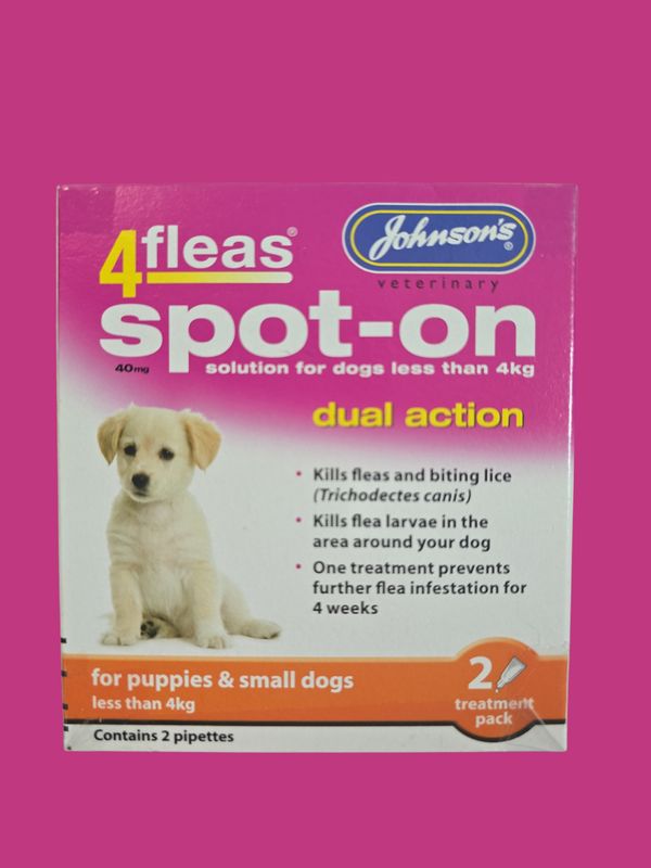 Johnsons veterinary Spot On Dual Action