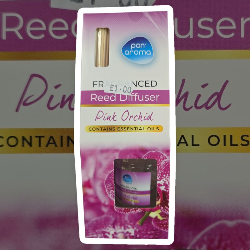 Pan Aroma Reed Diffuser Pink Orchid