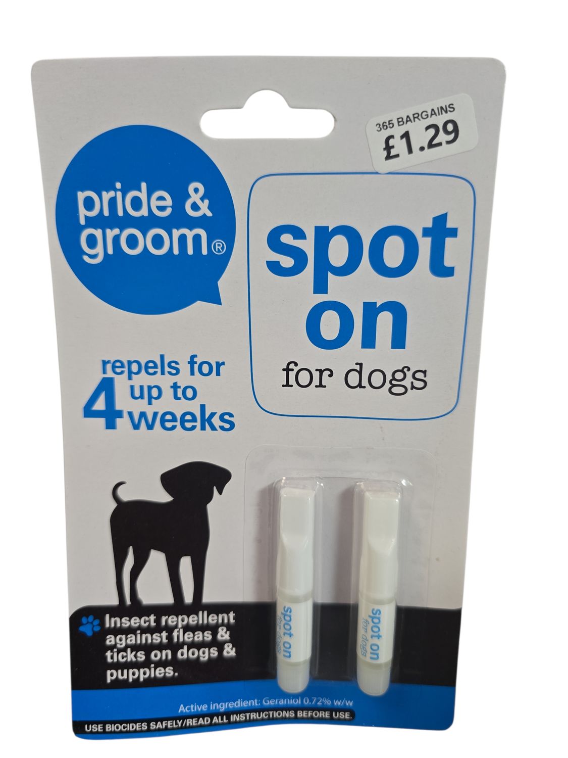 Pride & Groom Spot On For Dogs
