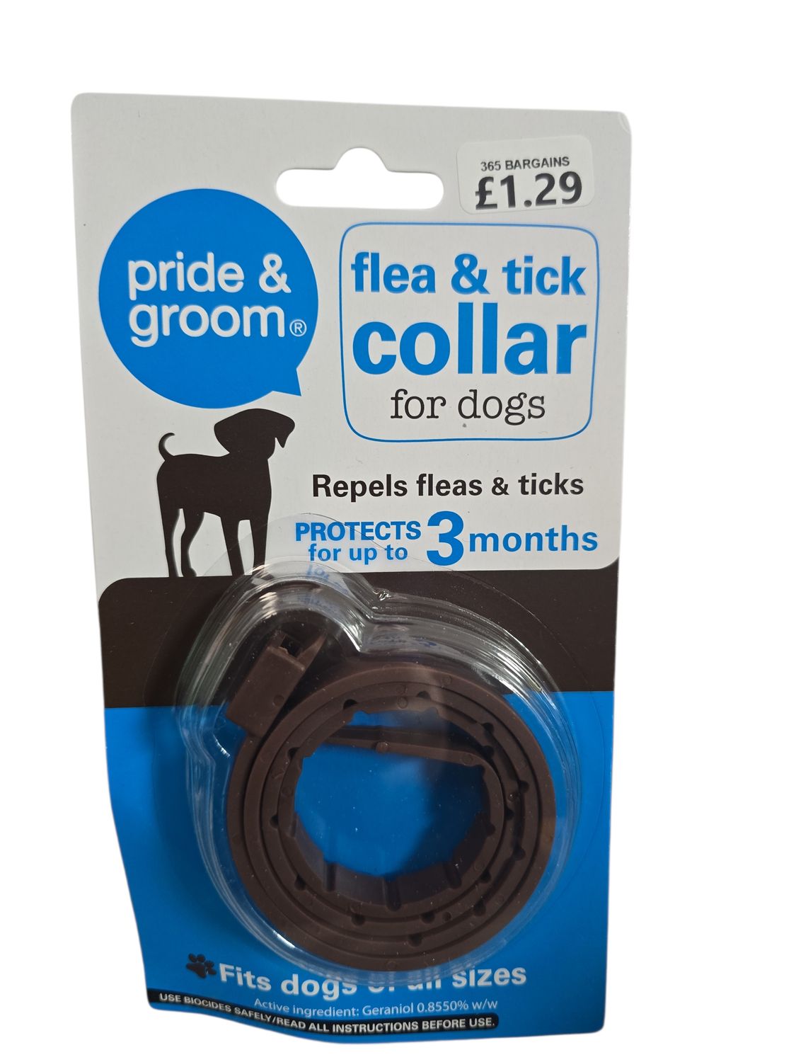 Pride & Groom Flea & Tick Collar For Dogs