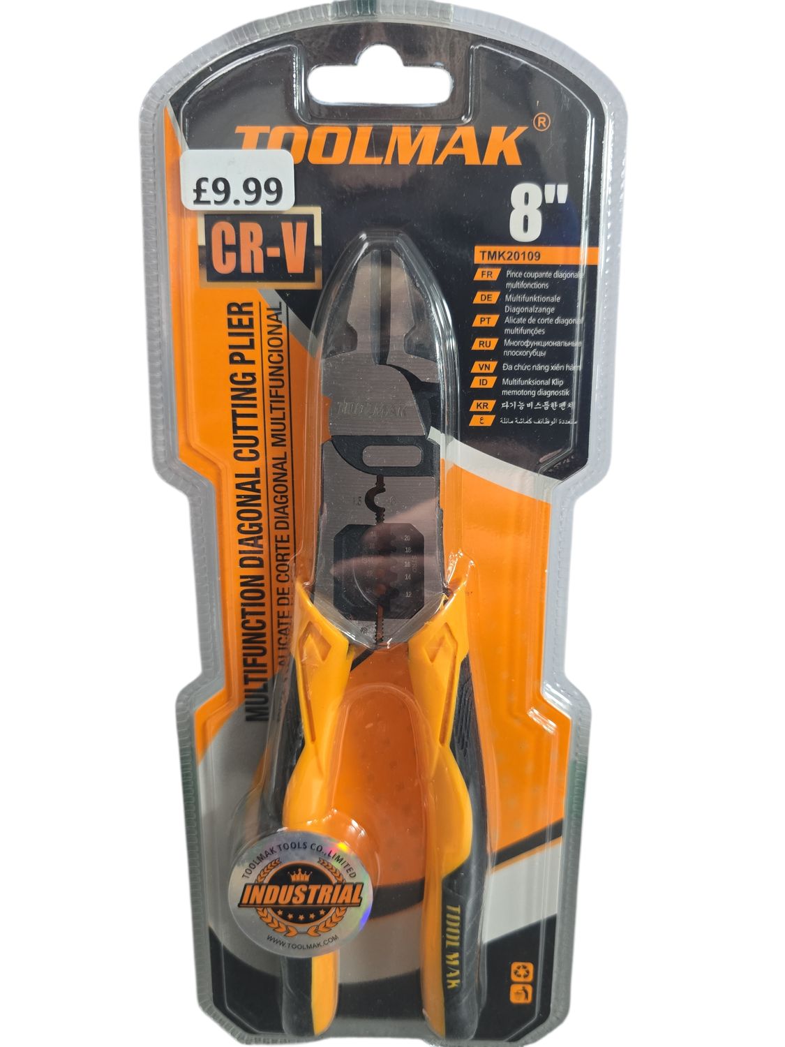 TookMak Multifunctional Diagonal Cutting plier 8"
