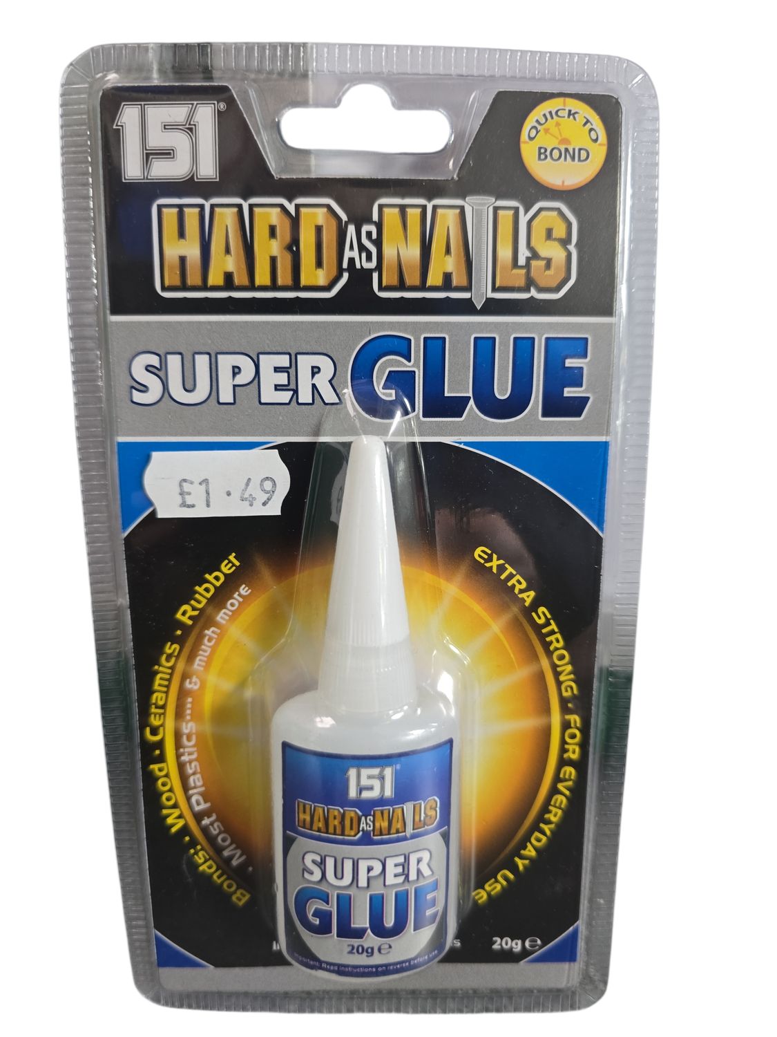Hard As Nails Super Glue 20g