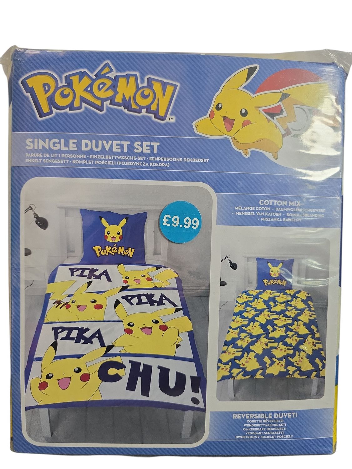 Pokemon Single Duvet Set