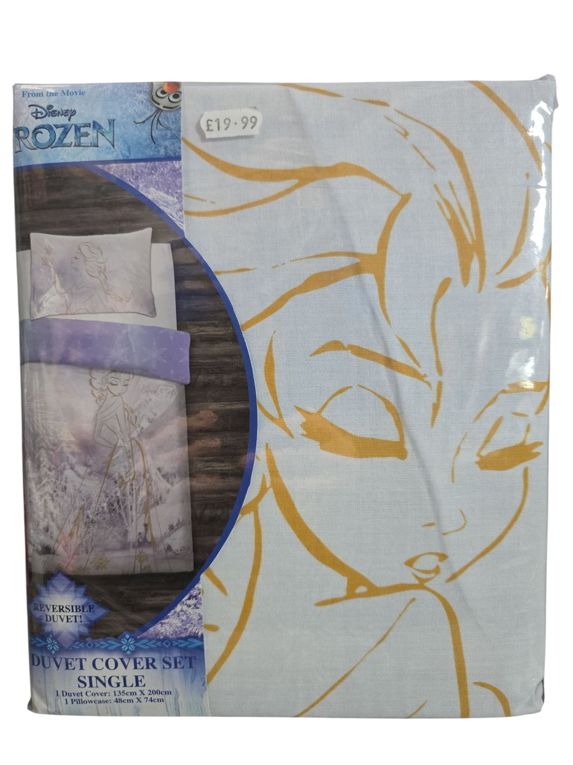 Disney Frozen Single Duvet Set