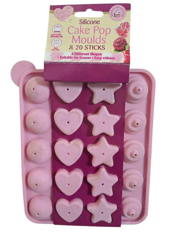 Queen Of Cakes Silicone Cake Pop Moulds
