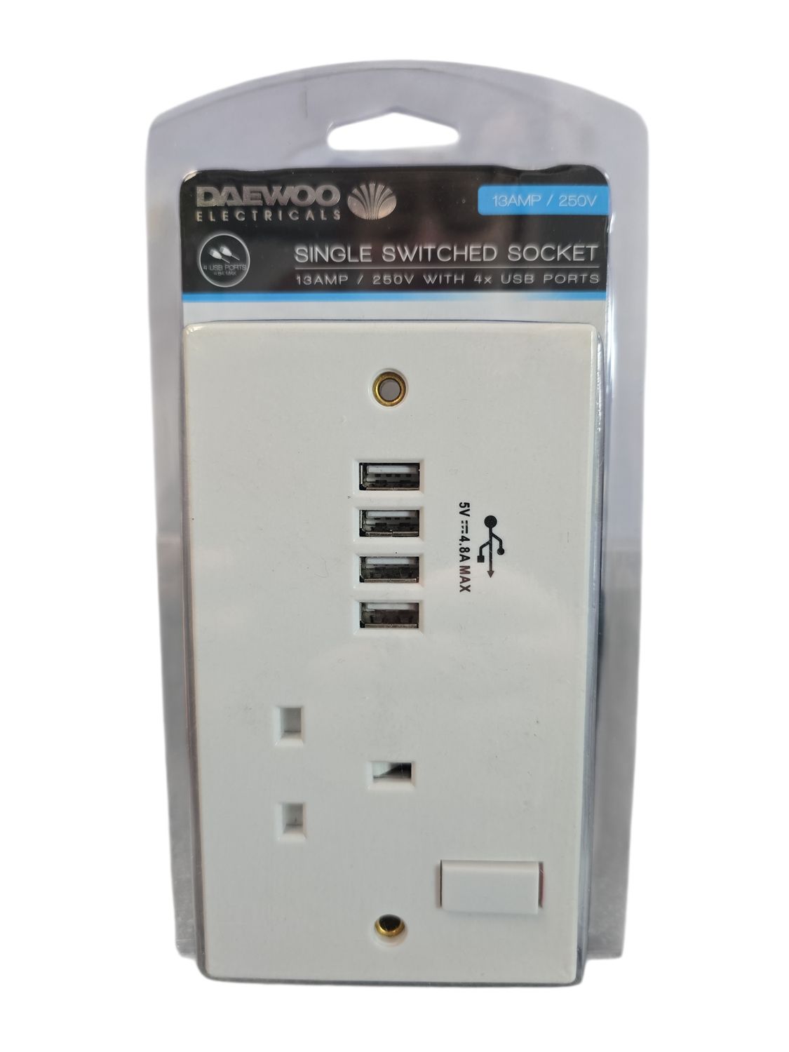 Daewoo single Switched socket