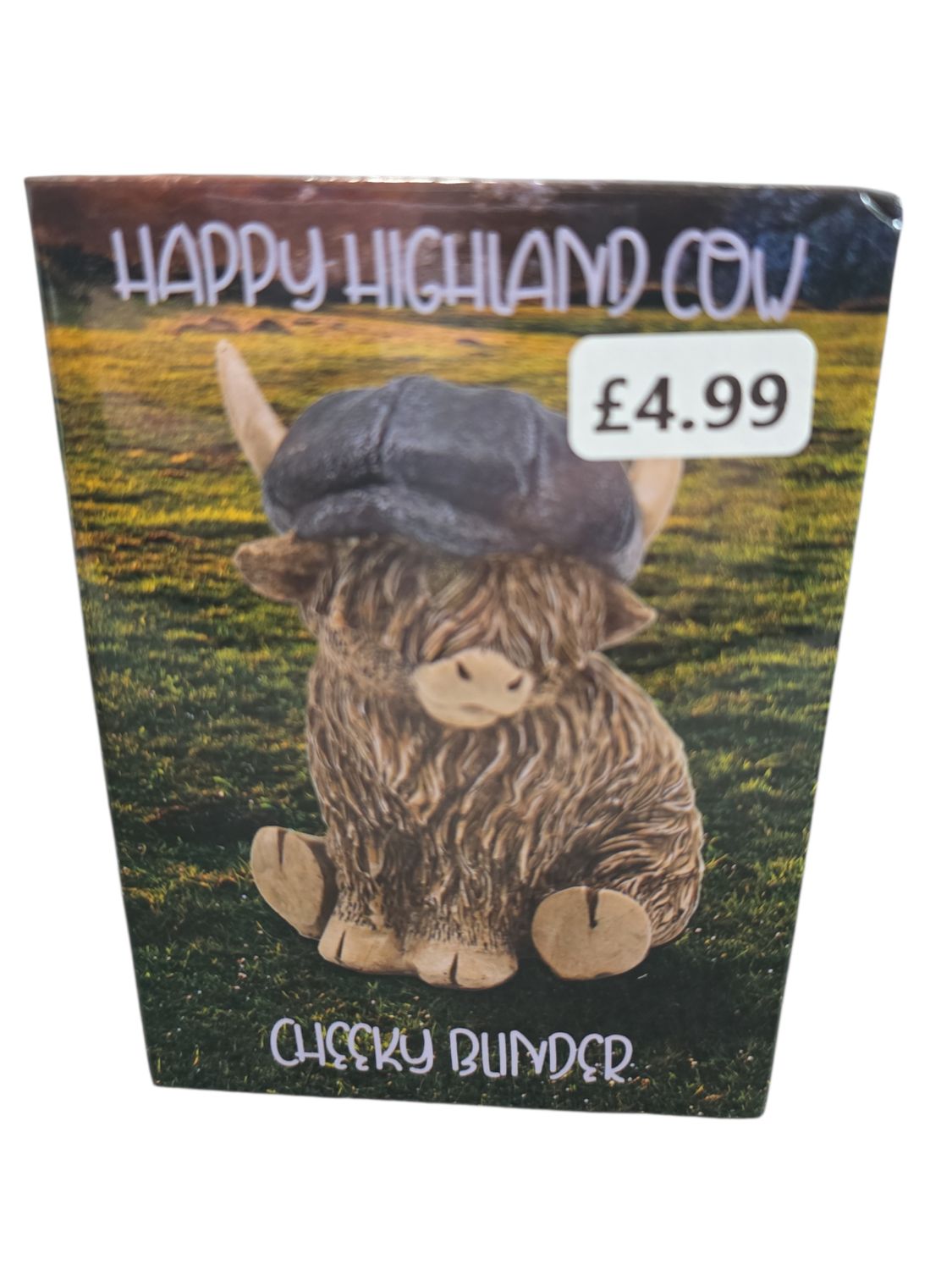 Happy Highland Cow Cheeky Blinder