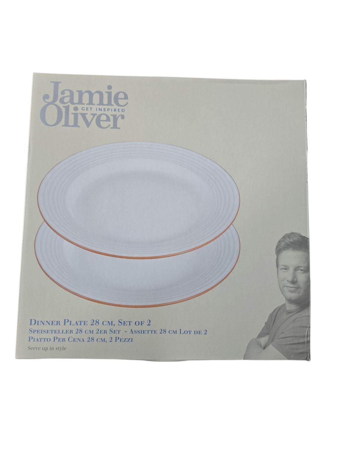 Jamie Oliver 28cm Dinner plate 2pce
