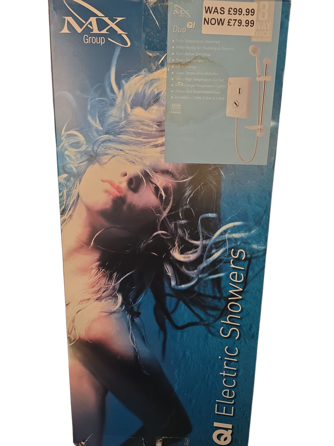 MX Group QI Electric Shower