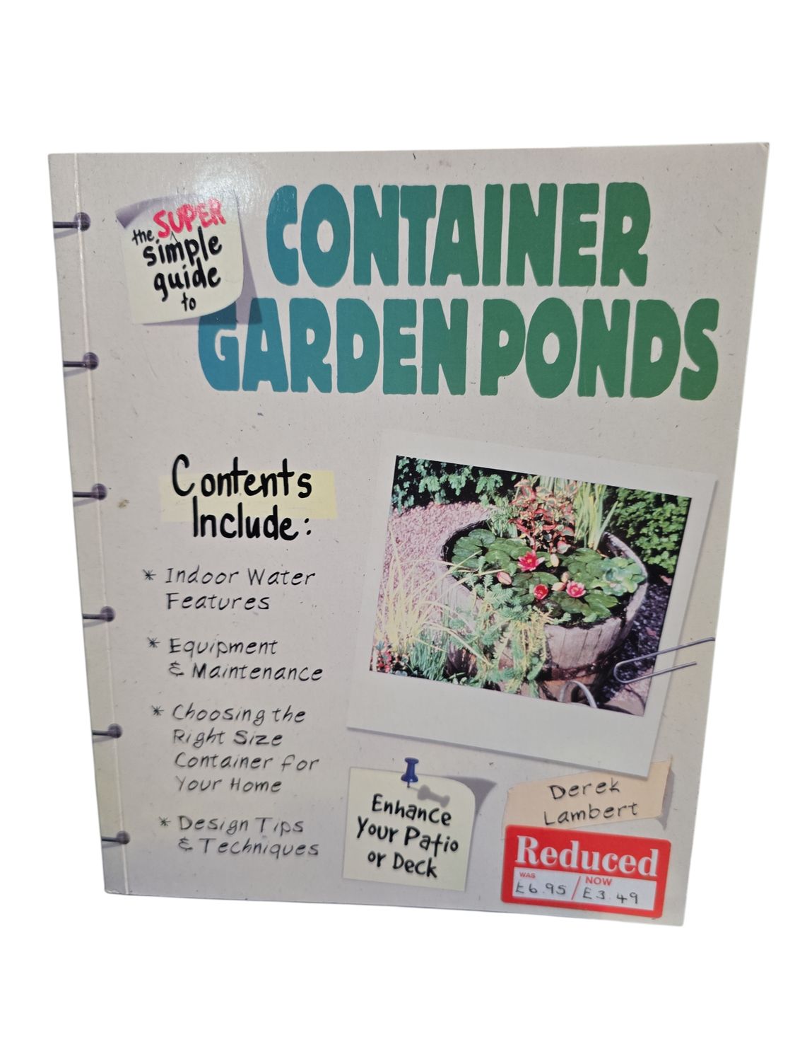 Container Garden Pond