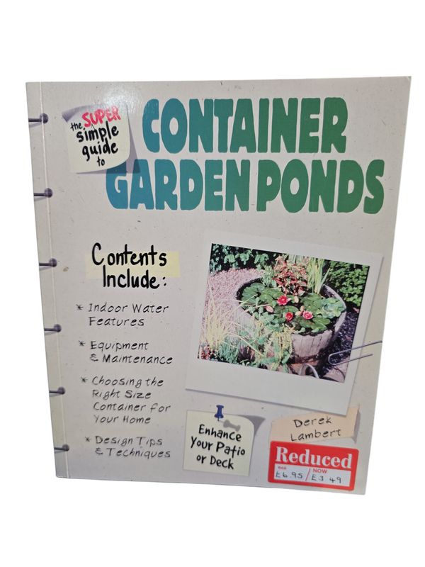 Container Garden Pond