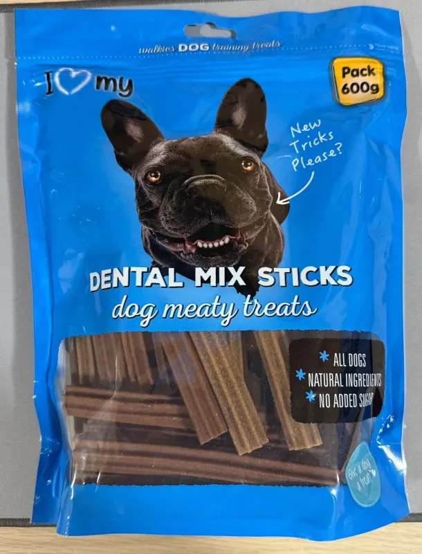 I Love My Dog Dental Mix Sticks