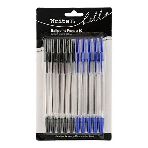 Write it ballpoint pens x10