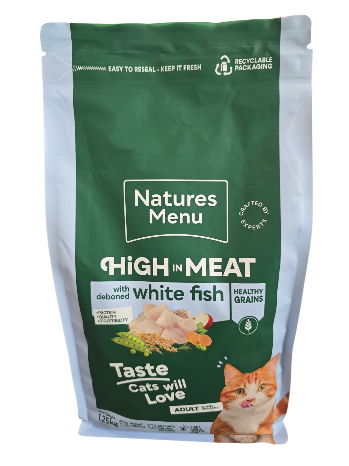 Natures Menu Adult Cat Biscuits 1.25kg Natures Menu Adult Cat Biscuits 1.25kg