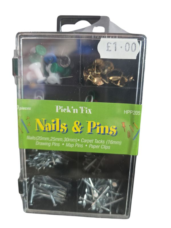 Pick 'n' Mix Nails & Pins 300pcs