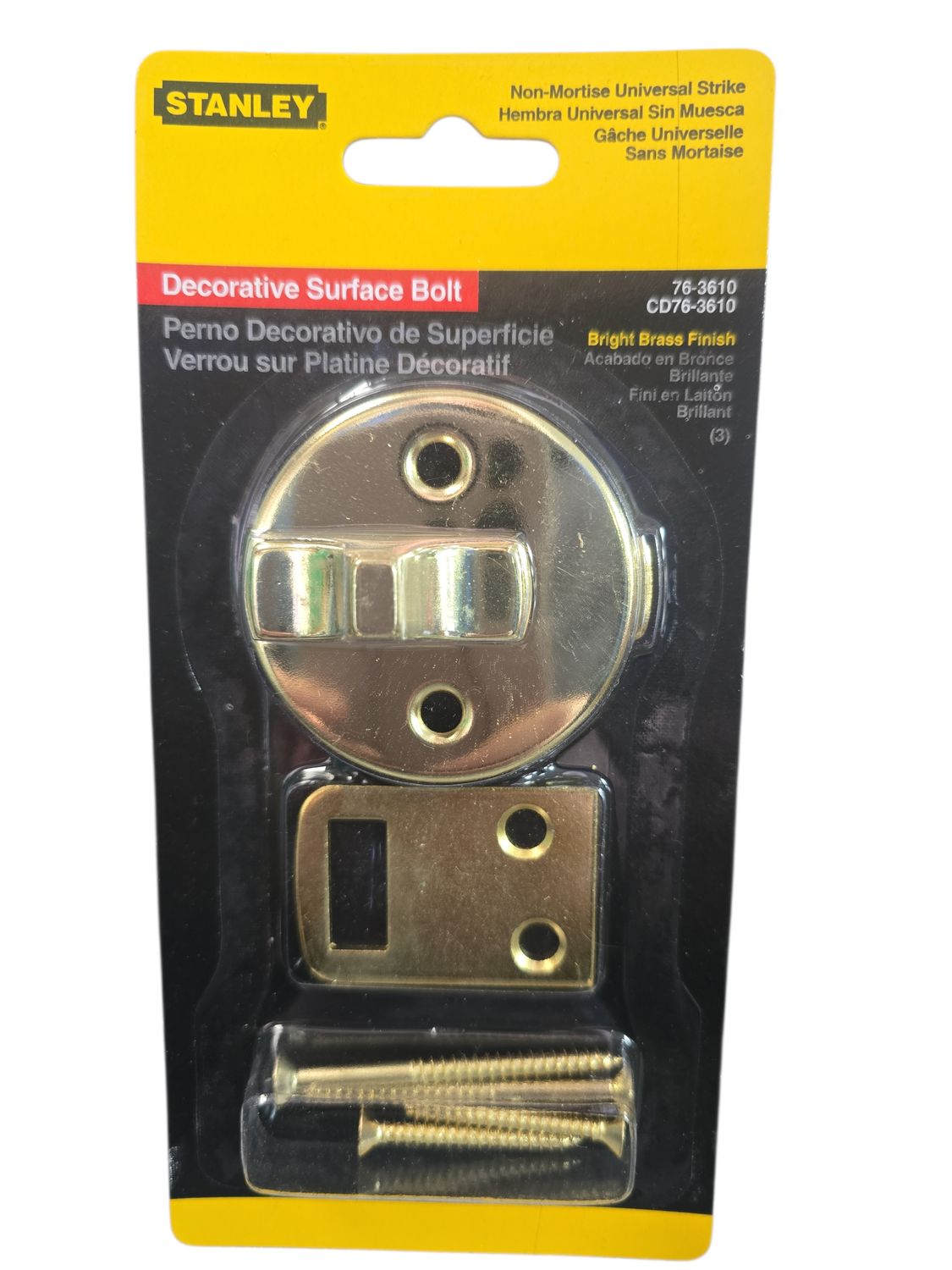 Stanley Decorative Surface Bolt