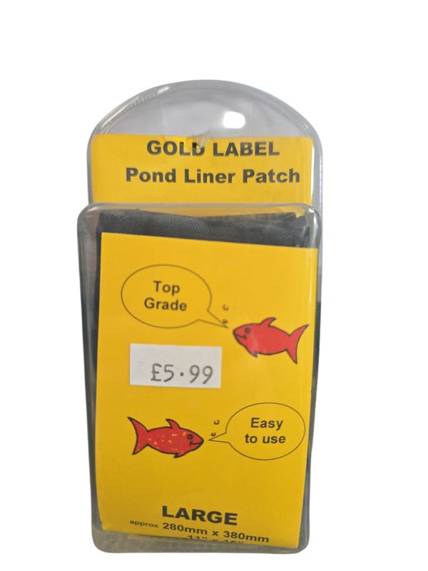 Gold label Pond Liner Patch 11" x 15"