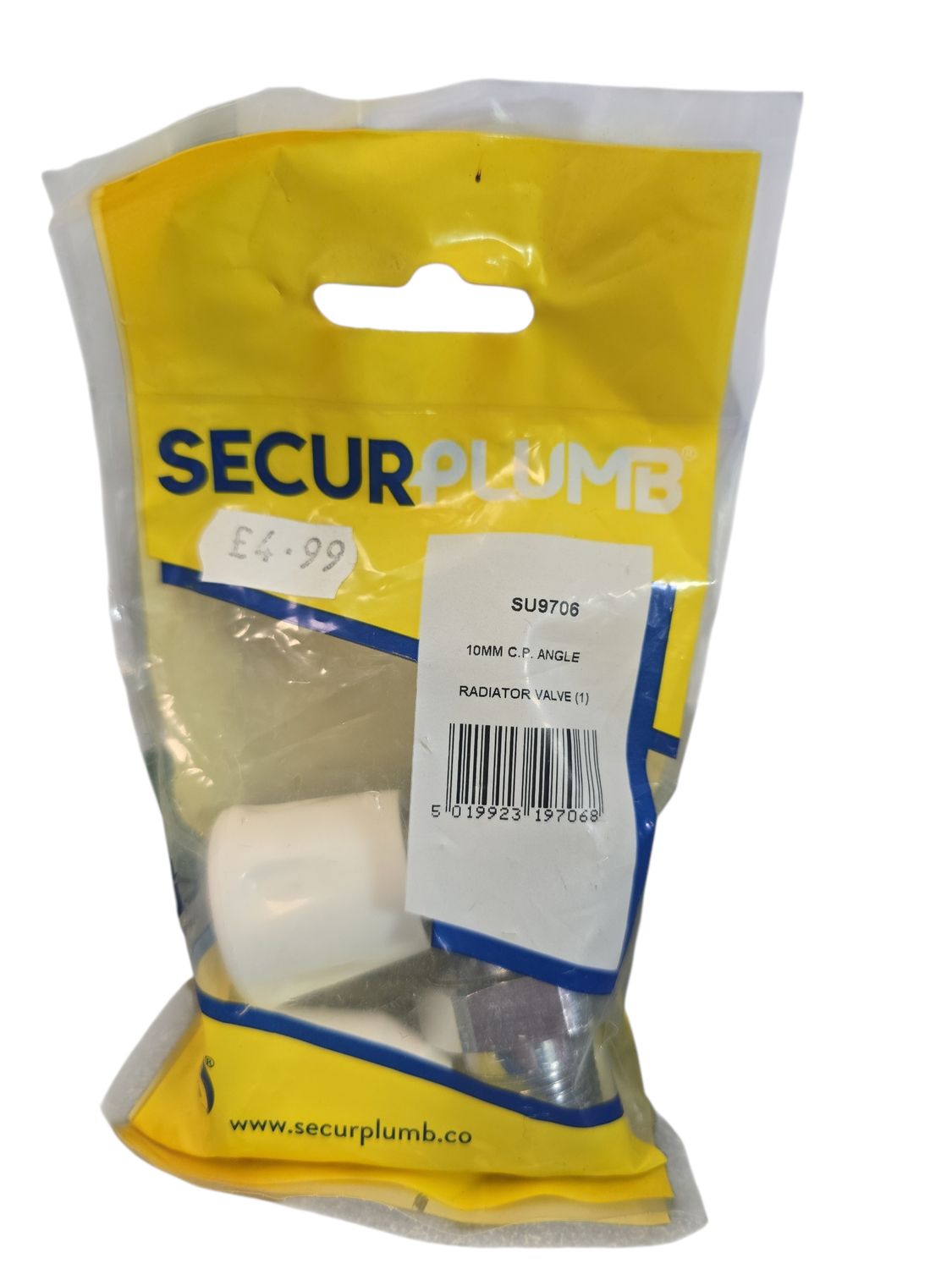 SecurPlumb 10mm Radiator Valve