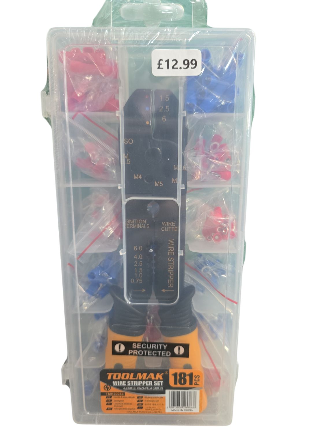 Toolmak 181 Pcs Wire Stripper Set