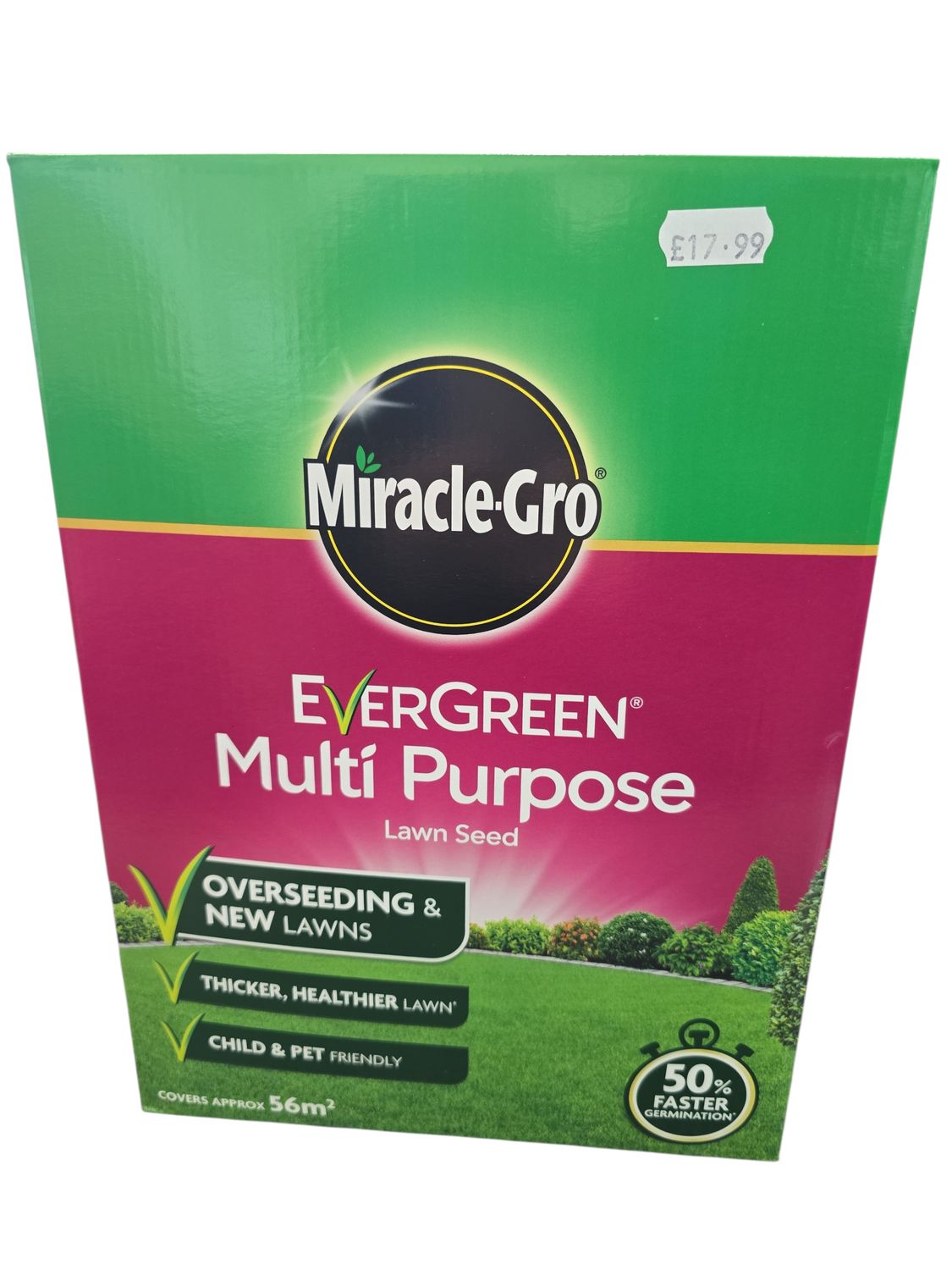 Miracle-Gro Evergreen Multi-purpose Lawn Seed 1.68kg