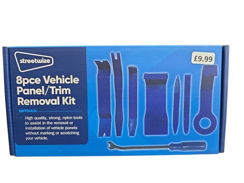 StreetWize 8pce Vehicle Panel / Trim Removal Kit