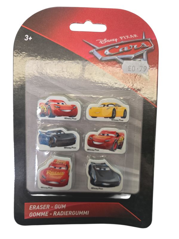 Cars Mini Cars Erasers