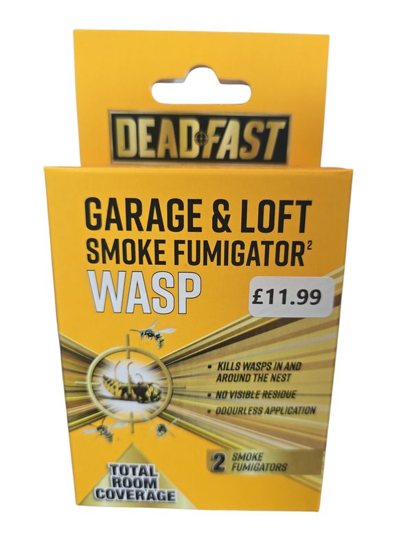 Deadfast Garage & Loft Smoke Fumigator Wasp 7g