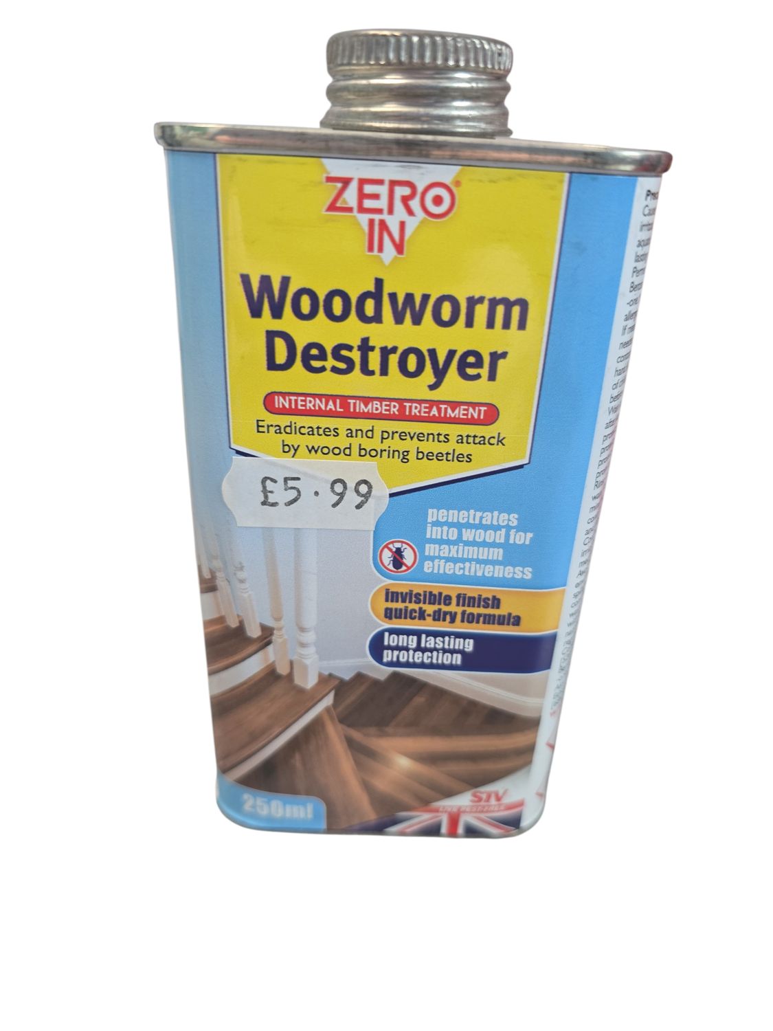Zero In Woodworm Destroyer 250ml