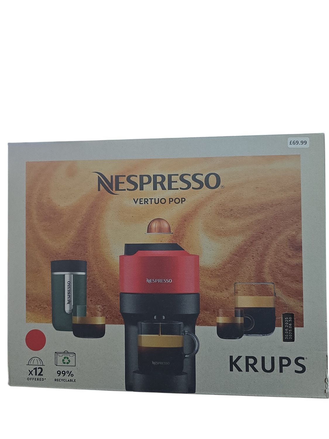 Krups Nespresso Coffee Machine