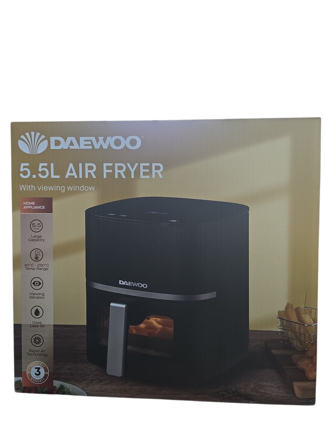 Daewoo 5.5L Air fryer