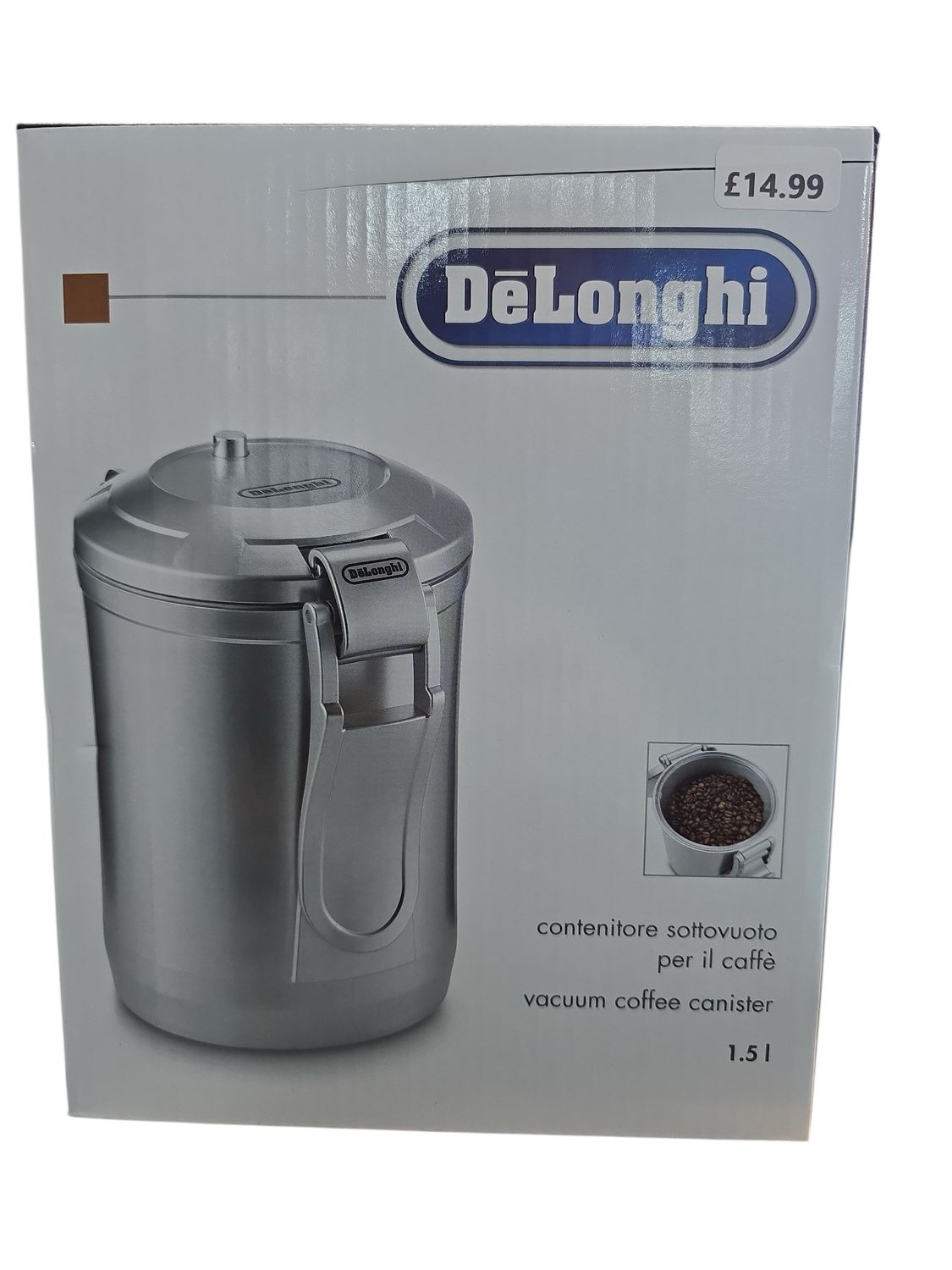 Delonghi Vacuum Caffee Canister