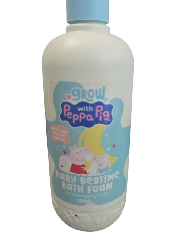 Peppa Pig Baby Bedtime Bath Foam 350ml