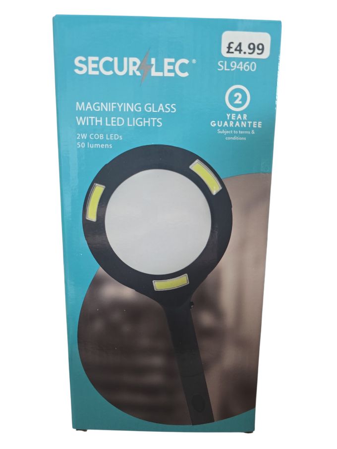 SecurLec Magnifying Glass With LED Lights
