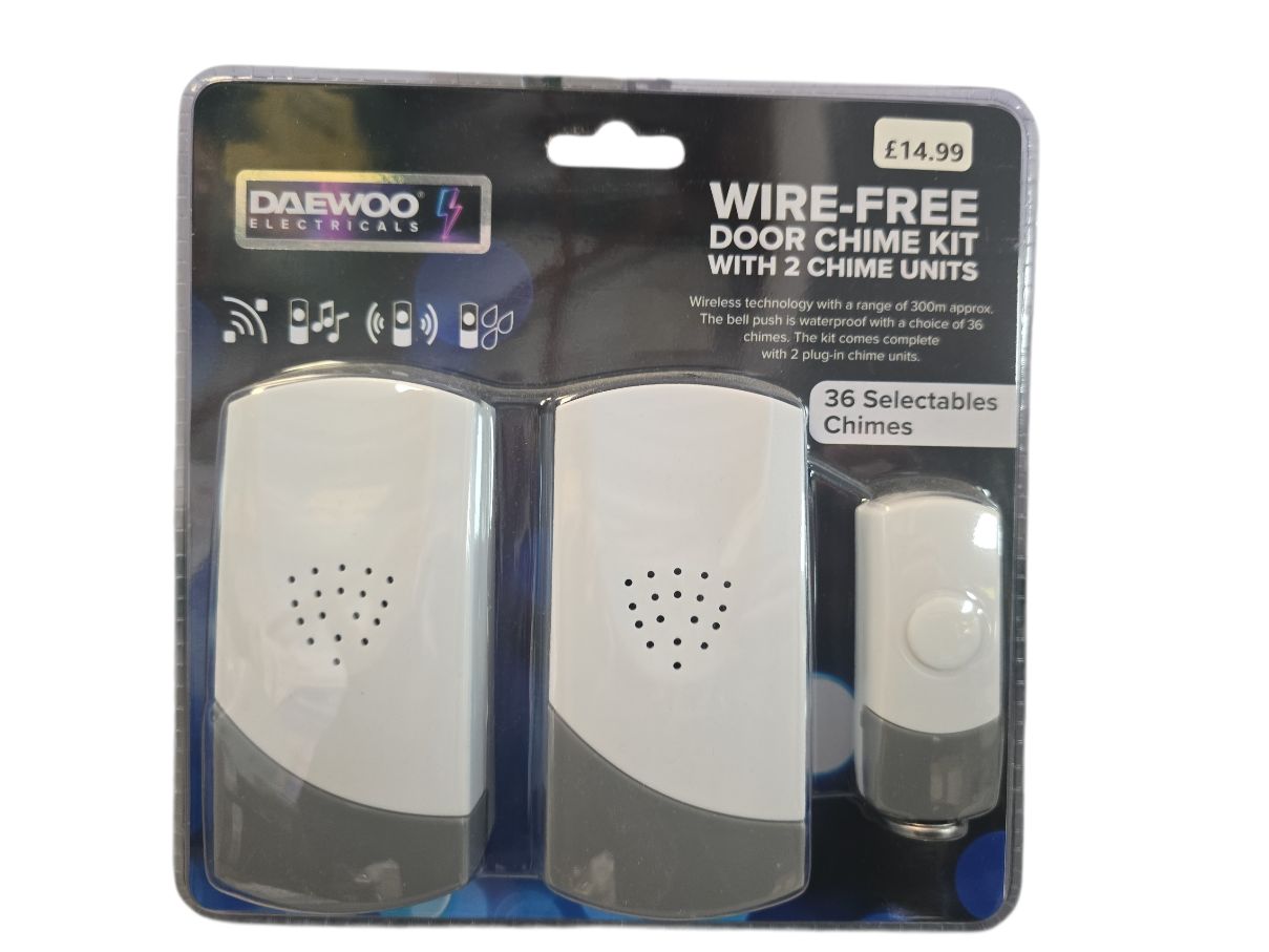 Daewoo Wire-Free Door Chime Kit