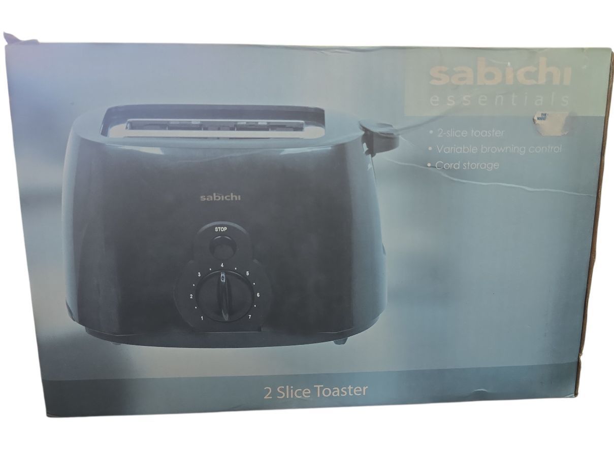 Sabichi Essentials 2 Slice Toaster