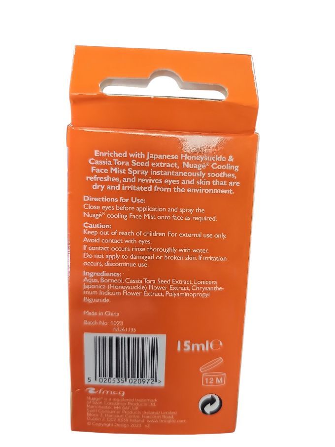 Nuage face Mist 15ml