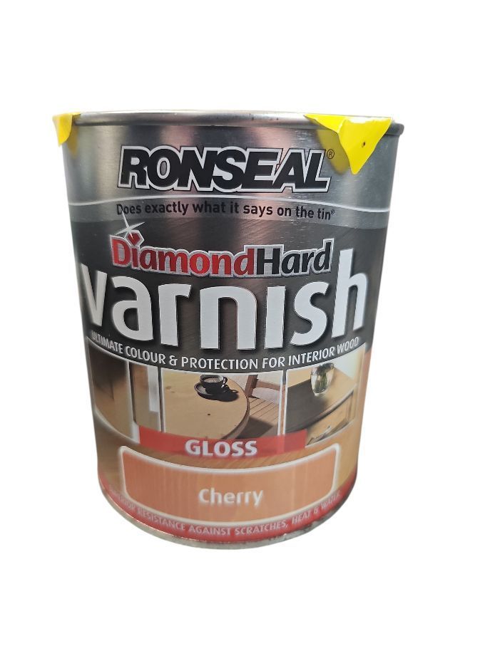 Ronseal Varnish Gloss Cherry 750ml