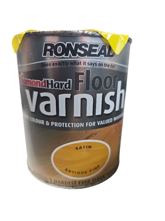 Ronseal Floor Varnish Satin Antique Pine 750ml