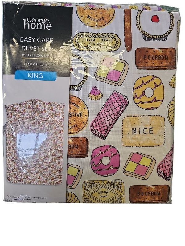 Classic Biscuit king Duvet Set