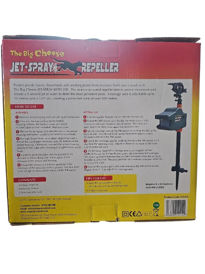 The Big Cheese Jet-Sprayer Repeller