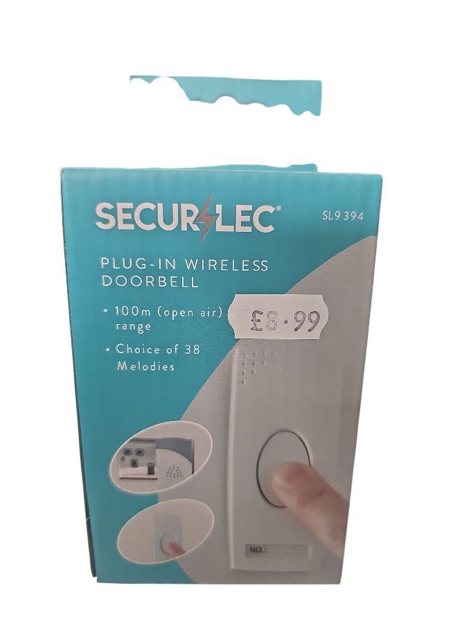 SecurLec plug in Wireless Doorbell
